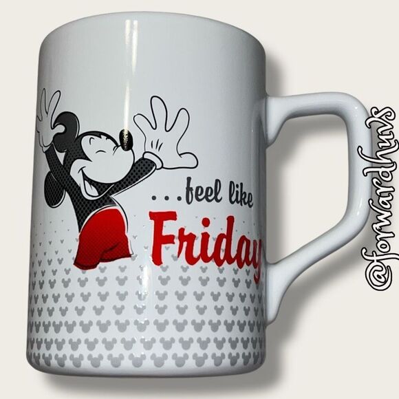 Disney Parks “Mickey Makes Monday Feel Like Friday” Coffee Mug - Picture 3 of 7